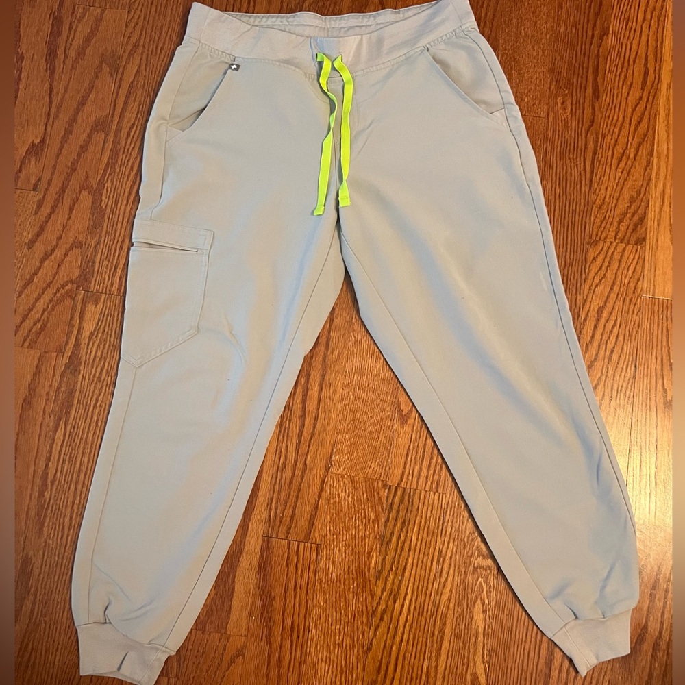 Figs Scrubs Joggers Light Grey